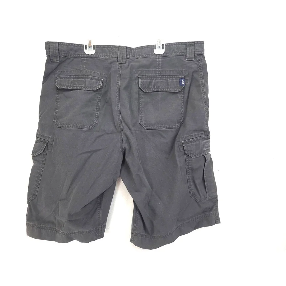 The North Face Cargo Shorts Mens Size 40 Charcoal Gray Utility Hiking Outdoor